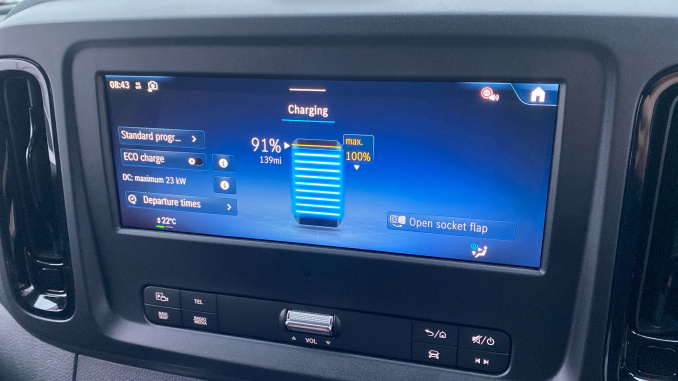 Mercedes-Benz Vito EL2 Electric Fwd 85kW 66kWh Pro Van Auto - Image 24